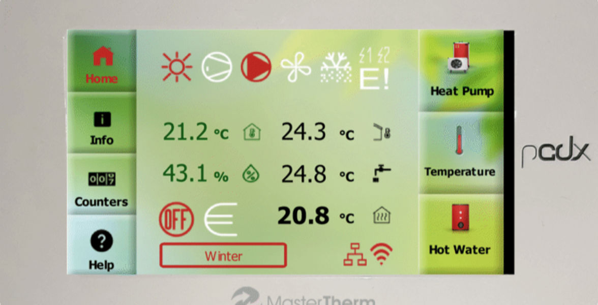 Software pro tepelná čerpadla Master Therm – kompletní kontrola pro každý projekt