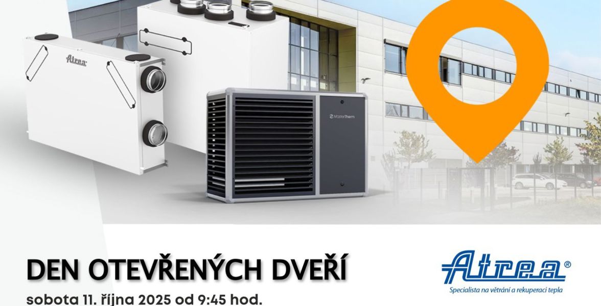 Den otevřených dveří Master Therm a ATREA