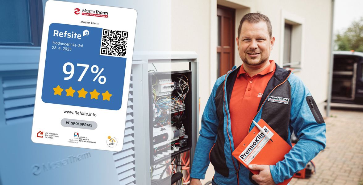 Master Therm a PremioKlima bodují. Potvrzeno na Refsite.info