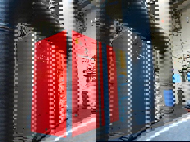 Zpětné využití tepla v továrně Schmolz Bickenbach