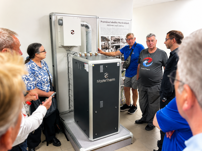 Britští projektanti a obchodní partneři navštívili Master Therm