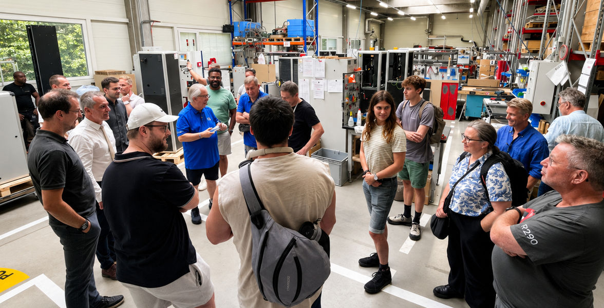 Britští projektanti a obchodní partneři navštívili Master Therm