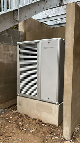 Vytápění cukrárny a rodinného domu v Krušných horách