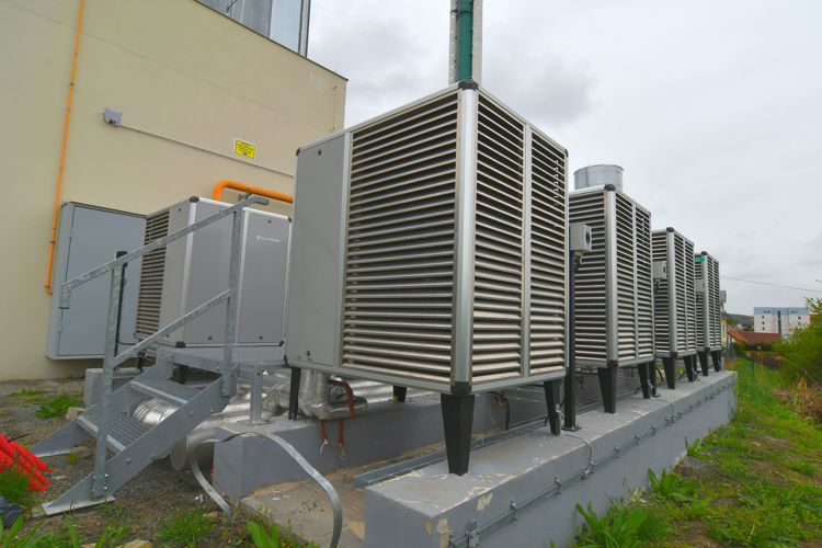 Tepelná čerpadla zapojená systému CZT vytápějí město Ivančice